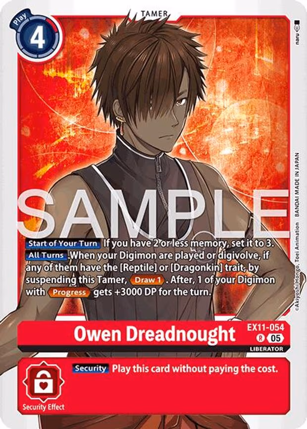Owen Dreadnought - Rare (EX11-054 R)