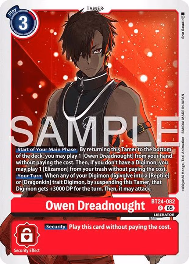 Owen Dreadnought - Rare (BT24-082 R)
