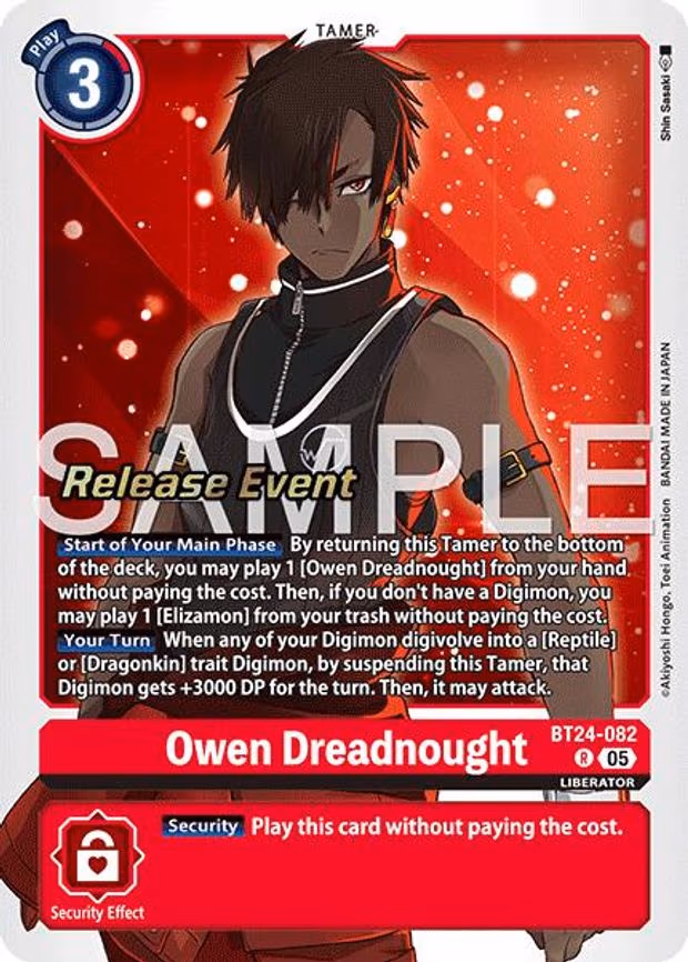 Owen Dreadnought - Rare (BT24-082 R)