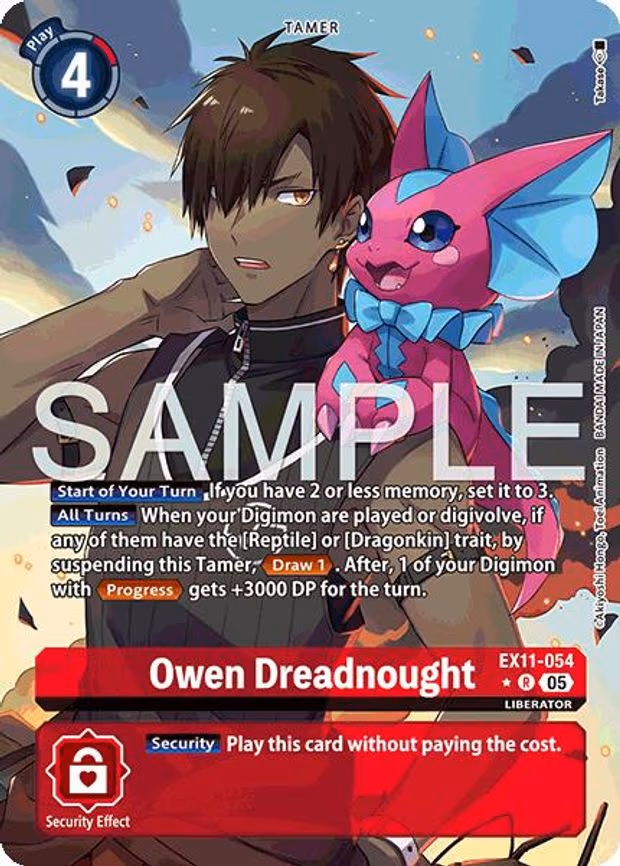 Owen Dreadnought - Rare (EX11-054 R)