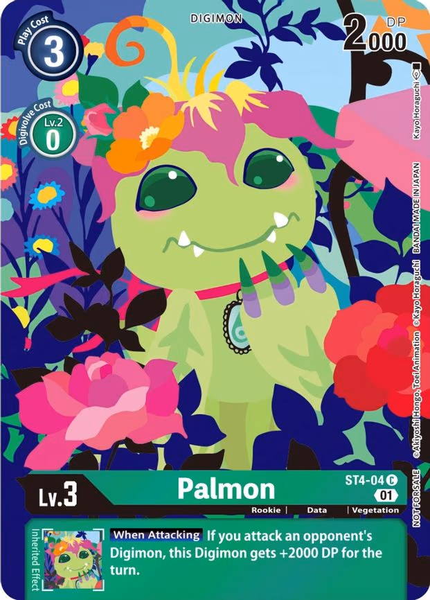 Palmon (Tamer's Card Set 2 Floral Fun)