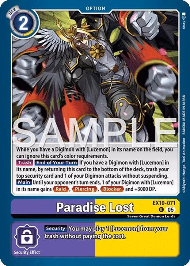 Paradise Lost