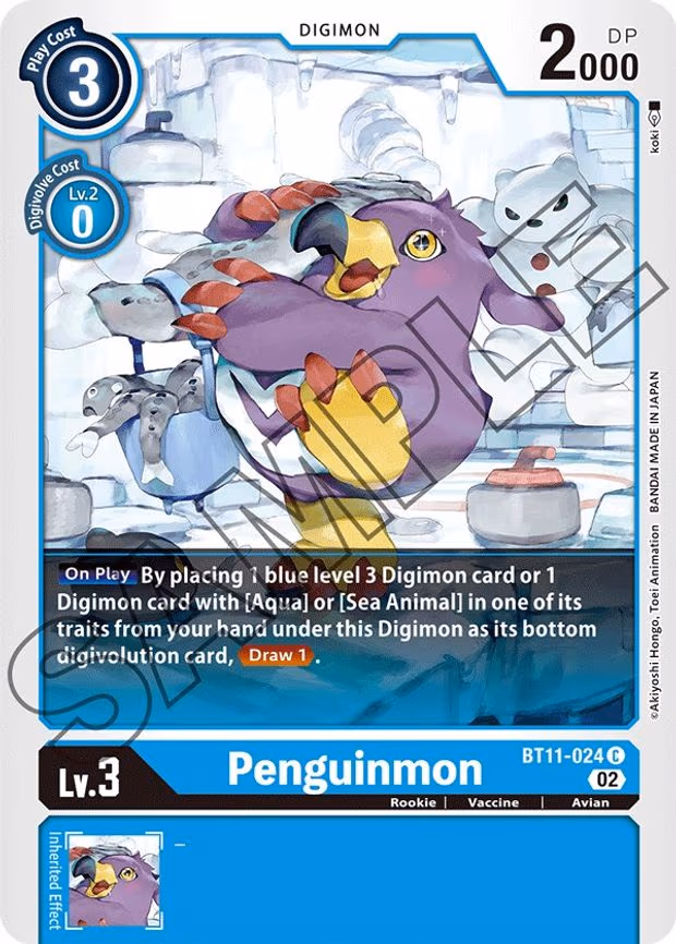 Penguinmon - Common (BT11-024 C)