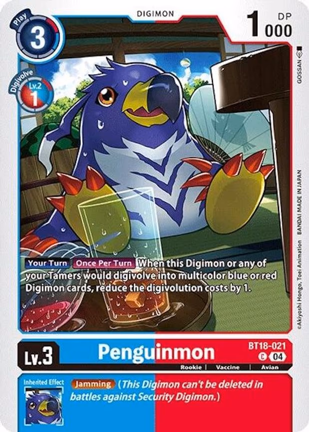 Penguinmon - Common (BT18-021 C)