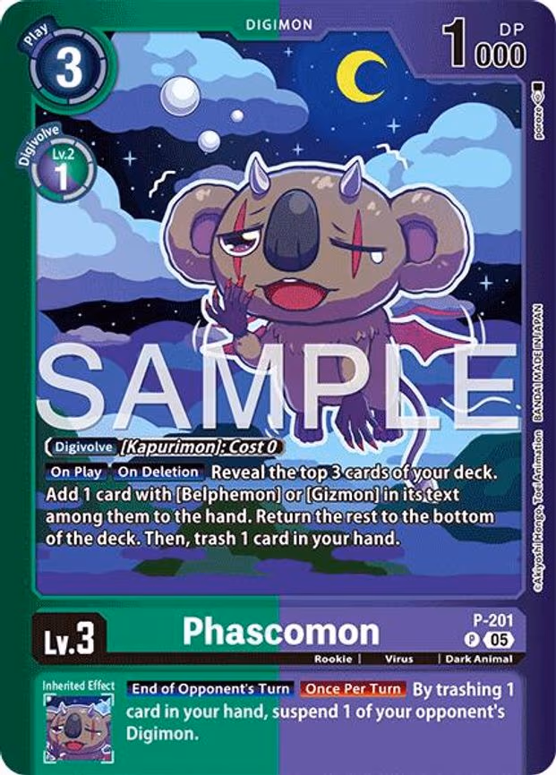 Phascomon - Promo (P-201 P)