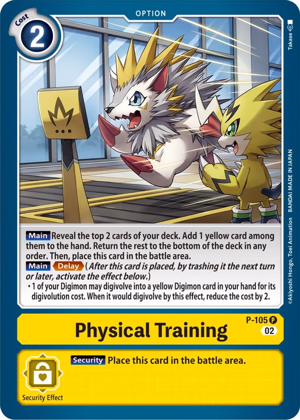 Physical Training (Blast Ace Box Topper)