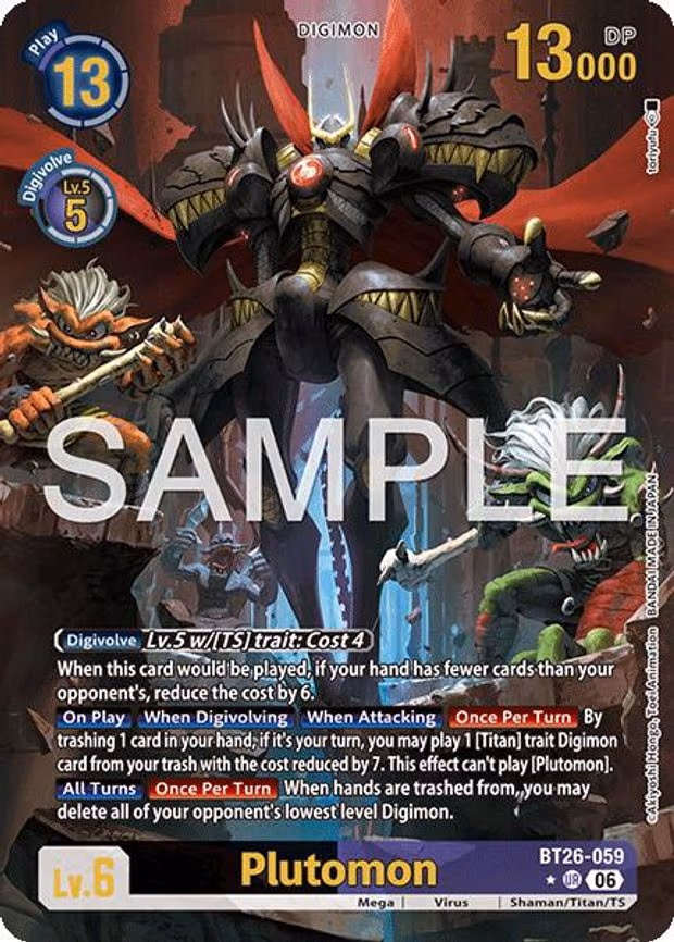 Plutomon - Ultra Rare (BT26-059 UR)