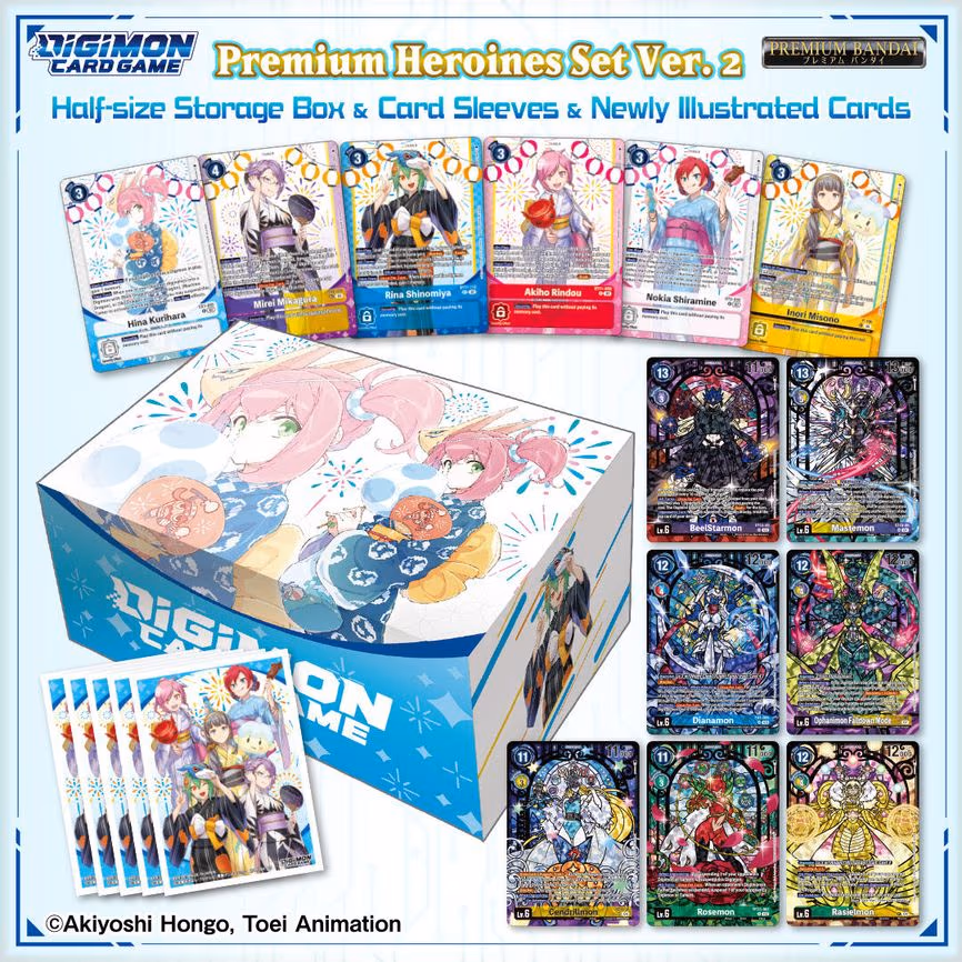 Premium Heroines Set Ver.2 (Sealed Promotional Bundle)