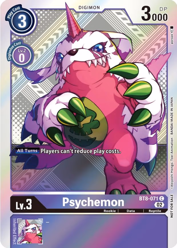 Psychemon (Versus Royal Knight Booster Pre-Release) - Promo (BT8-071 C)