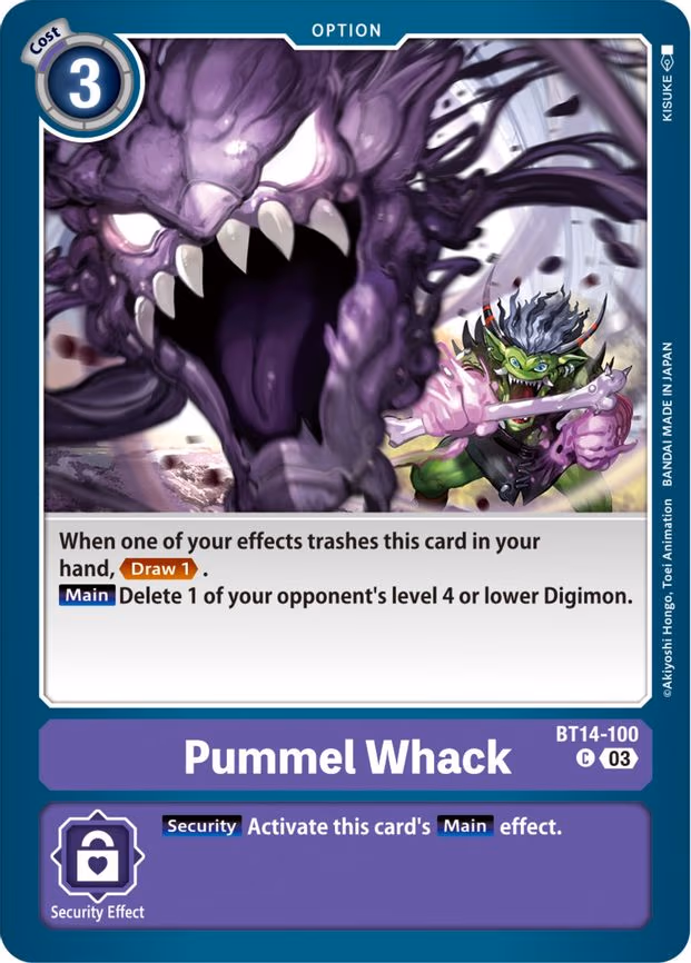 Pummel Whack - Common (BT14-100 C)