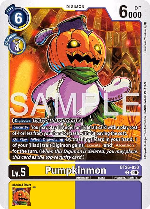 Pumpkinmon - Common (BT26-030 C)