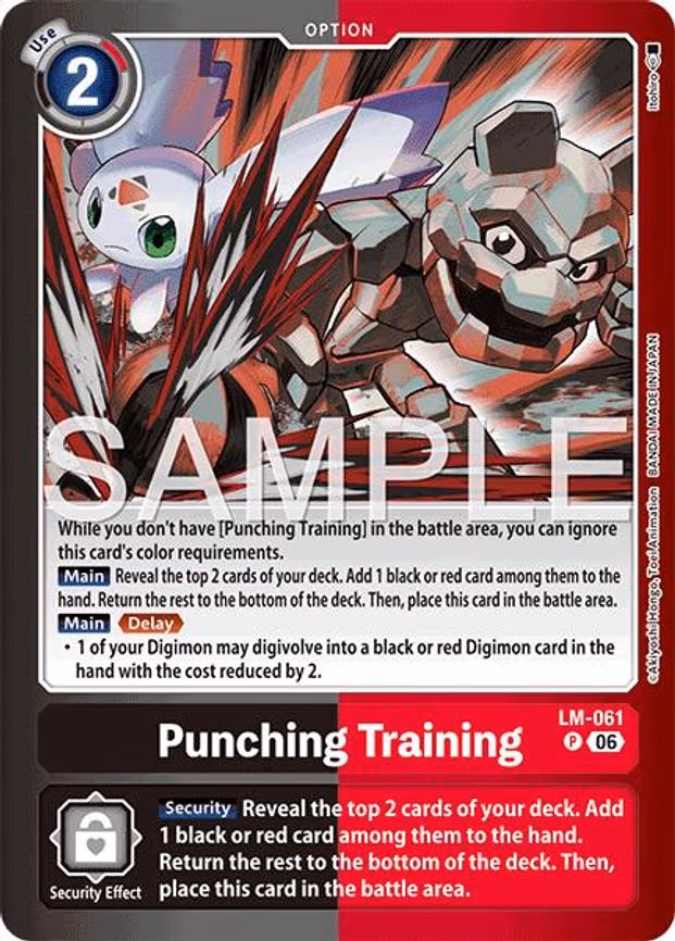 Punching Training - Promo (LM-061 P)