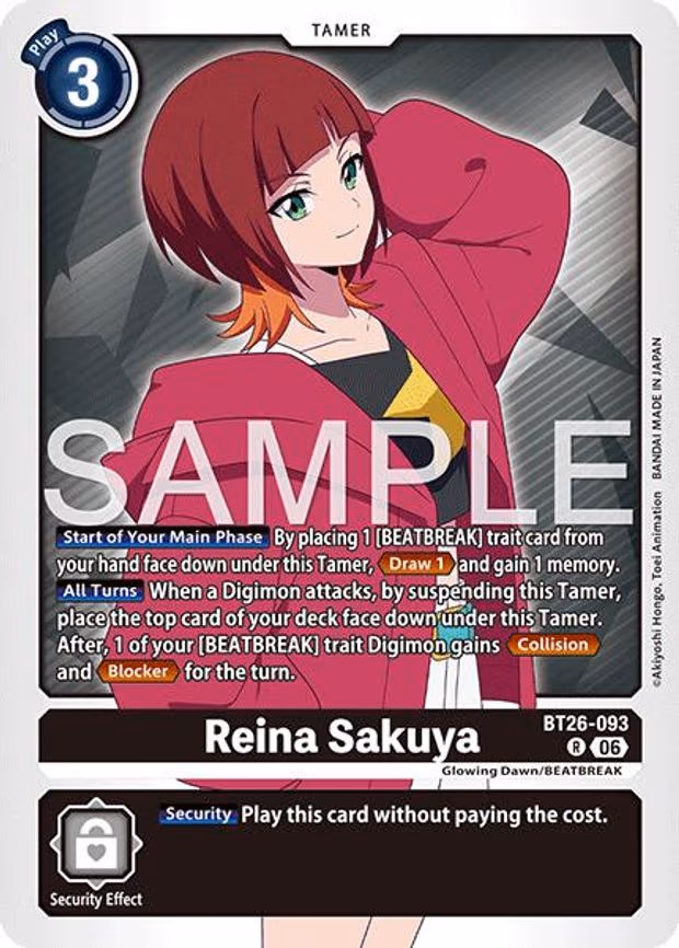Reina Sakuya - Rare (BT26-093 R)