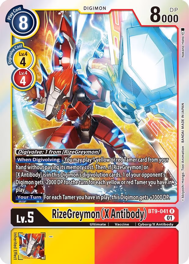 RizeGreymon (X Antibody)