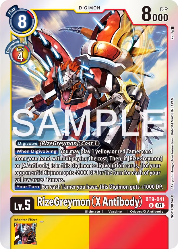 RizeGreymon (X Antibody)
