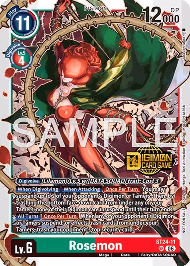 Rosemon (Welcome Tamers Pack Vol.2)