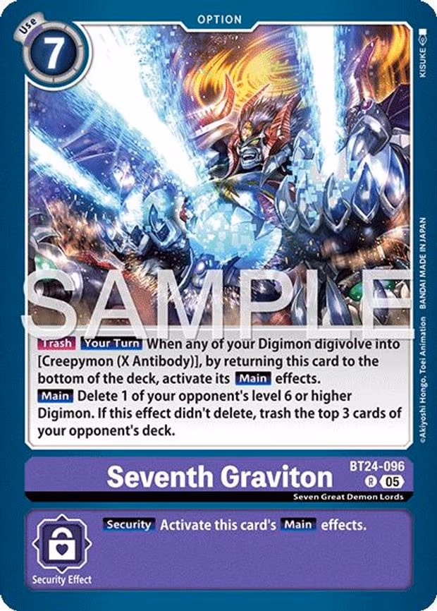 Seventh Graviton - Rare (BT24-096 R)