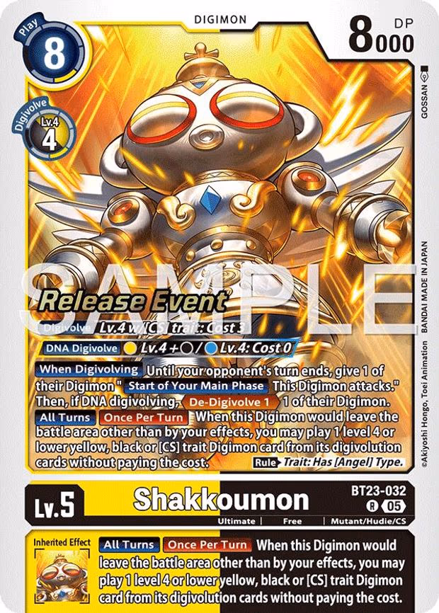 Shakkoumon - Rare (BT23-032 R)