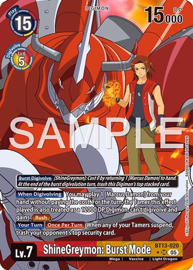 ShineGreymon: Burst Mode