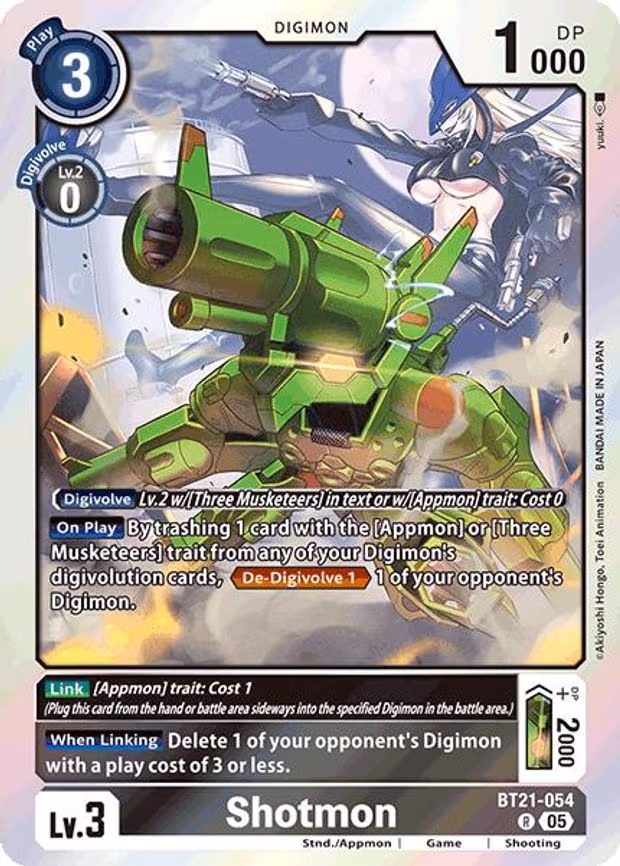 Shotmon - Rare (BT21-054 R)