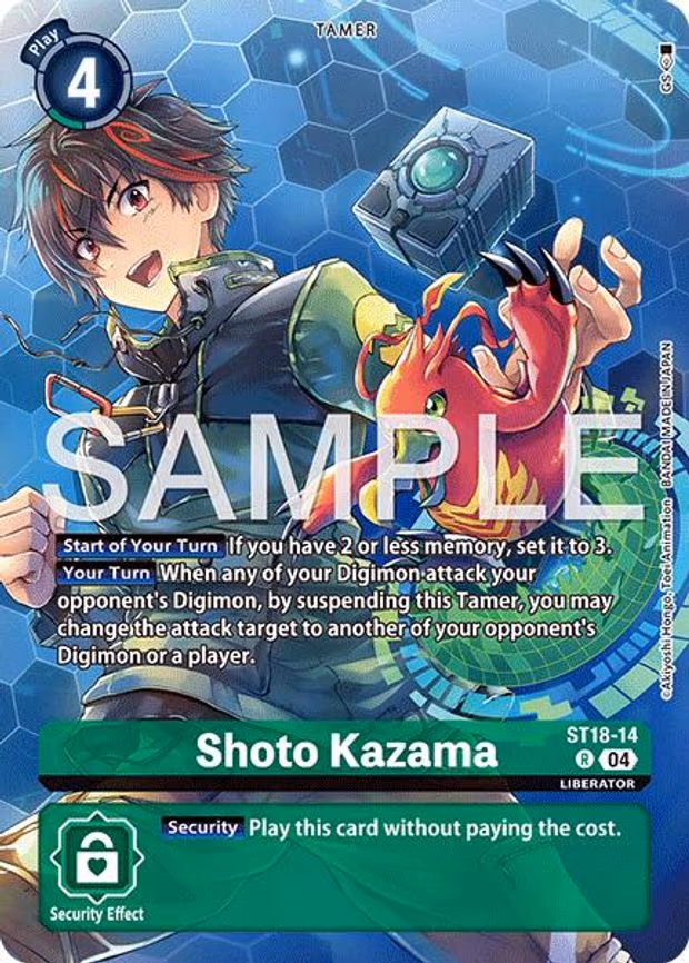 Shoto Kazama (Digimon Liberator Debuggers Set)