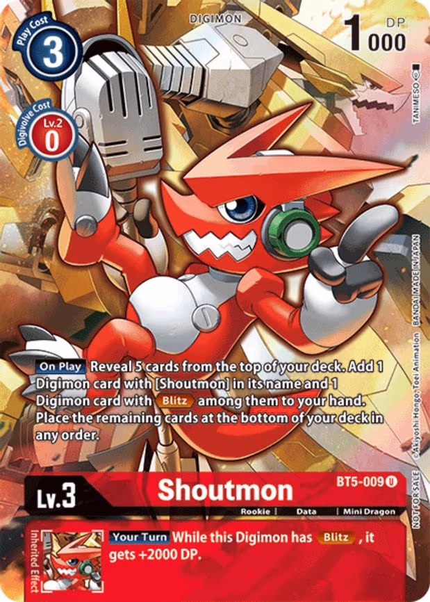 Shoutmon (Tamer's Evolution Box 2)