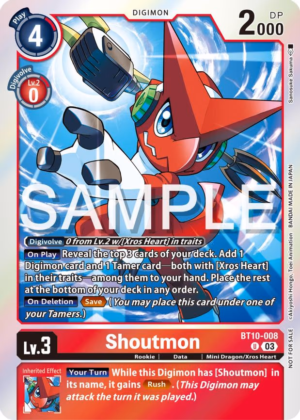 Shoutmon (Winner Pack -Exceed Apocalypse