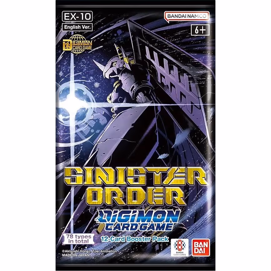 Sinister Order Booster Pack