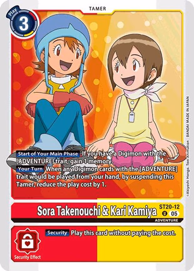 Sora Takenouchi & Kari Kamiya