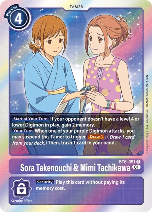 Sora Takenouchi & Mimi Tachikawa