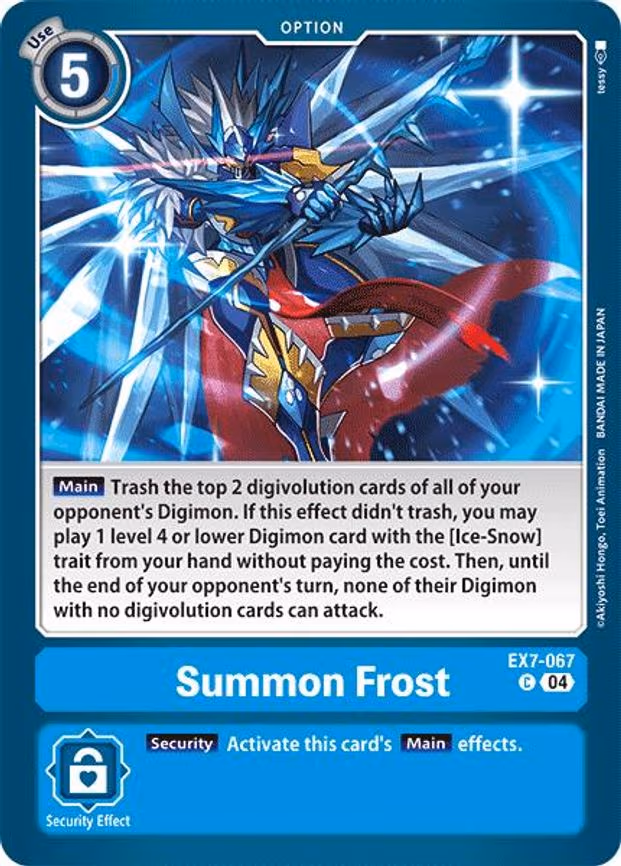 Summon Frost - Common (EX7-067 C)