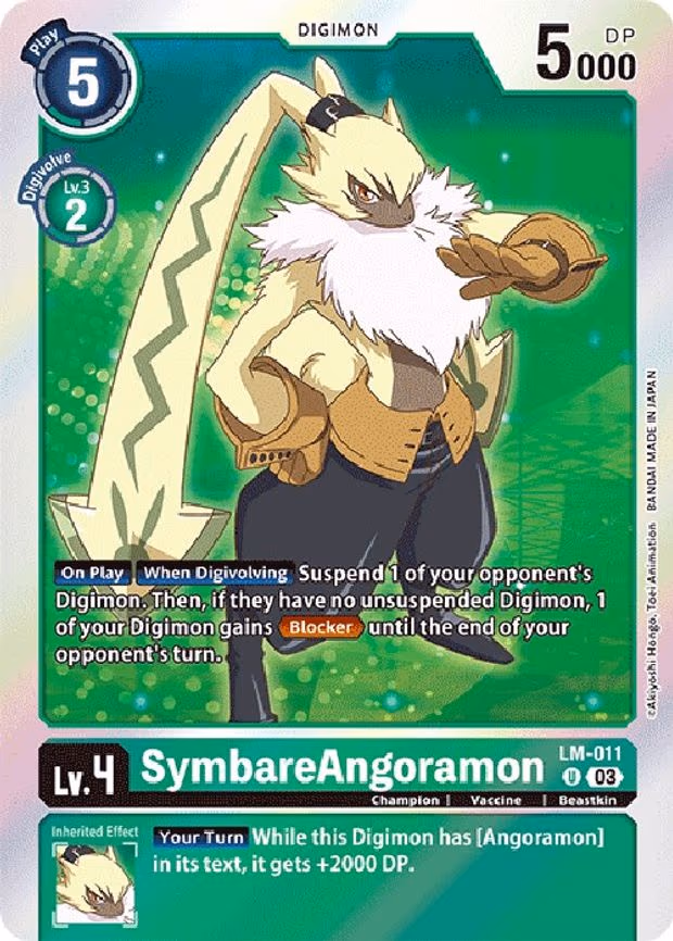 SymbareAngoramon (English Exclusive)