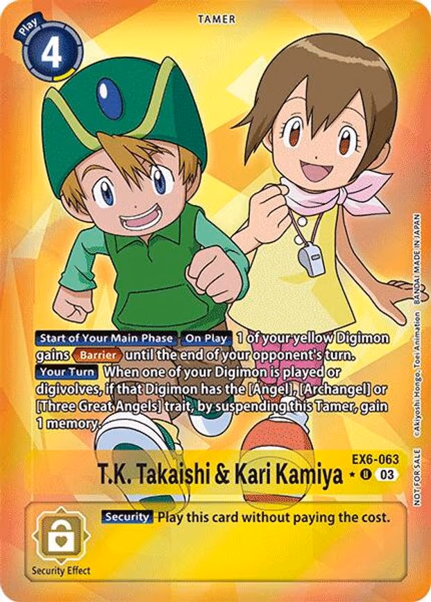 T.K. Takaishi & Kari Kamiya (Box Promotion Pack: Infernal Ascension)