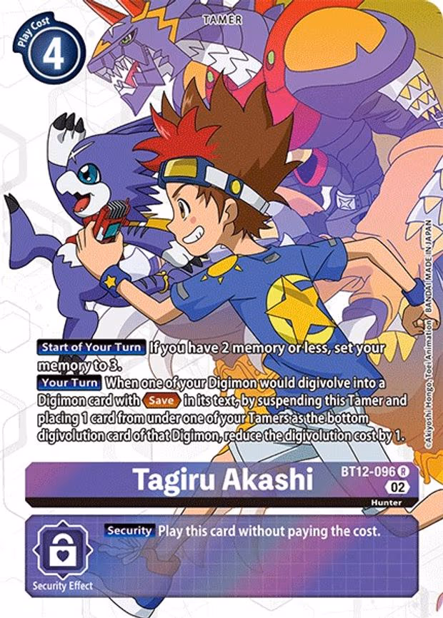 Tagiru Akashi - Rare (BT12-096 R)