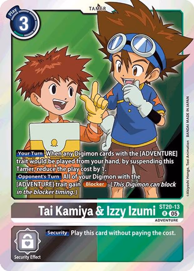 Tai Kamiya & Izzy Izumi