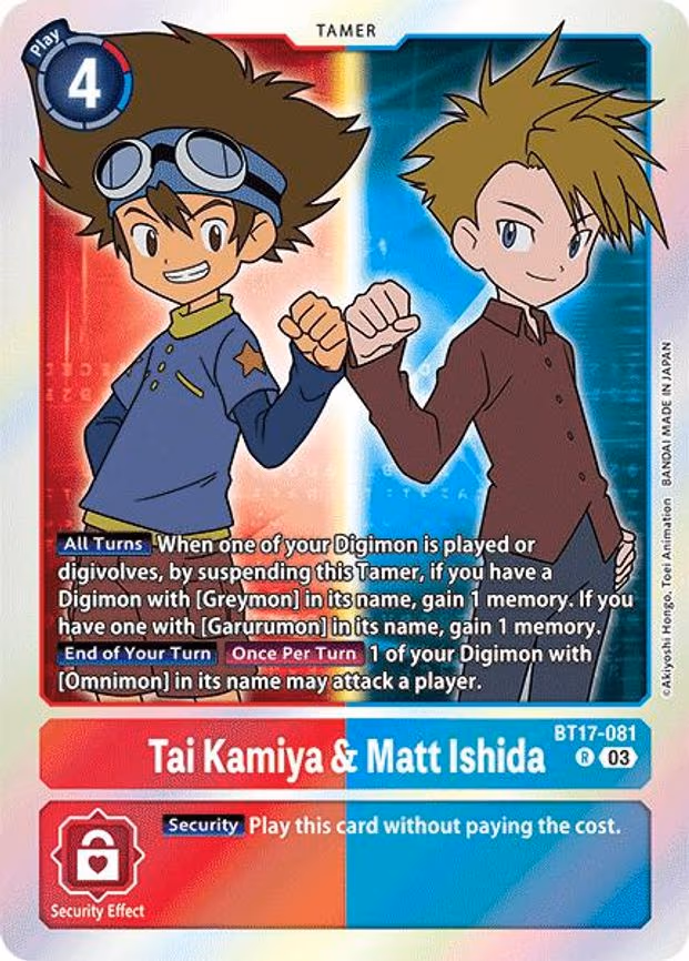Tai Kamiya & Matt Ishida