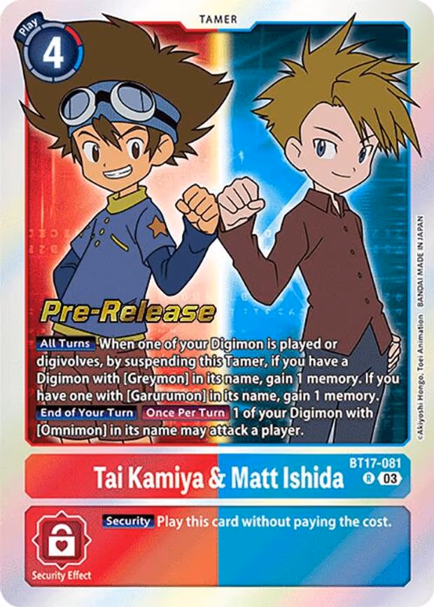 Tai Kamiya & Matt Ishida