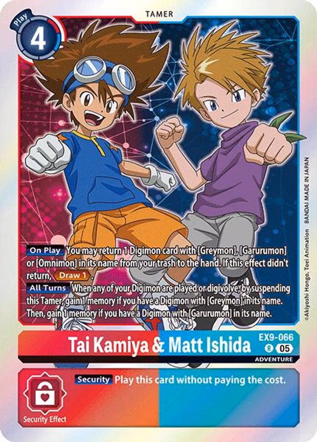 Tai Kamiya & Matt Ishida