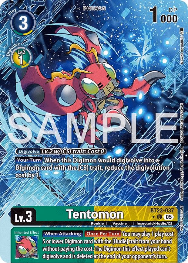 Tentomon (Hacker's Slumber Box Promotion Pack) - Uncommon (BT23-037 U)