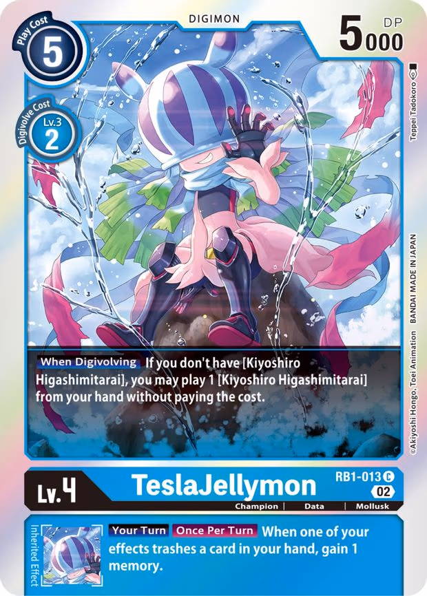 TeslaJellymon - Common (RB1-013 C)