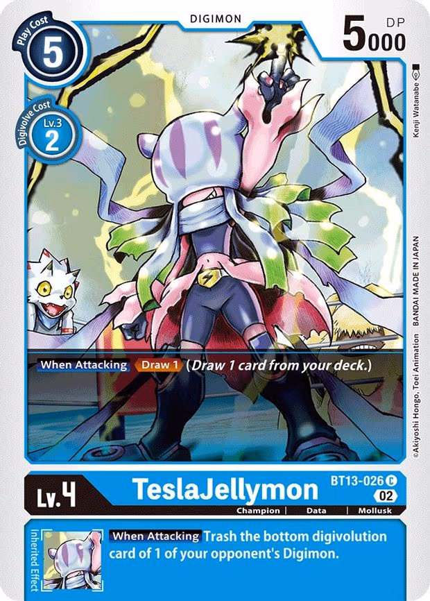TeslaJellymon - Common (BT13-026 C)