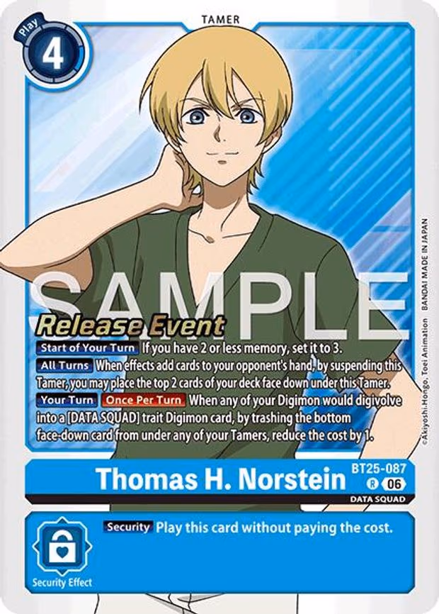Thomas H. Norstein - Rare (BT25-087 R)