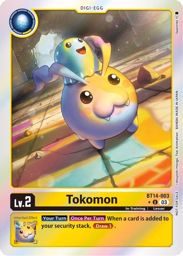 Tokomon (Blast Ace Box Promotion Pack)