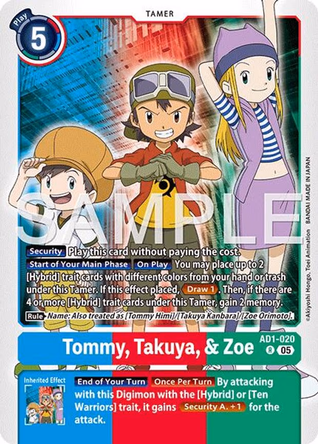 Tommy, Takuya, & Zoe