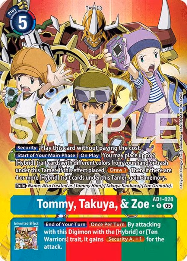 Tommy, Takuya, & Zoe