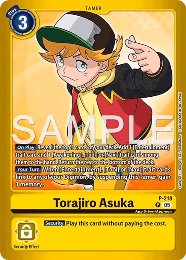 Torajiro Asuka - Promo (P-218 P)