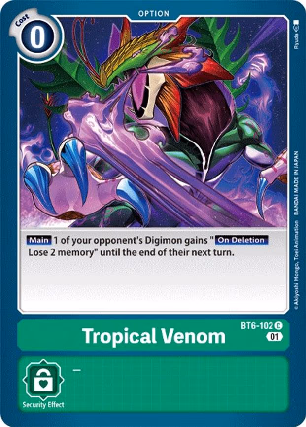 Tropical Venom - Common (BT6-102 C)