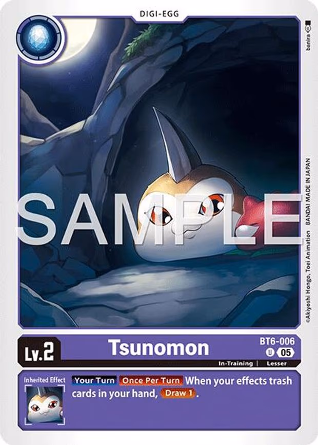 Tsunomon (Reprint) - Uncommon (BT6-006 U)