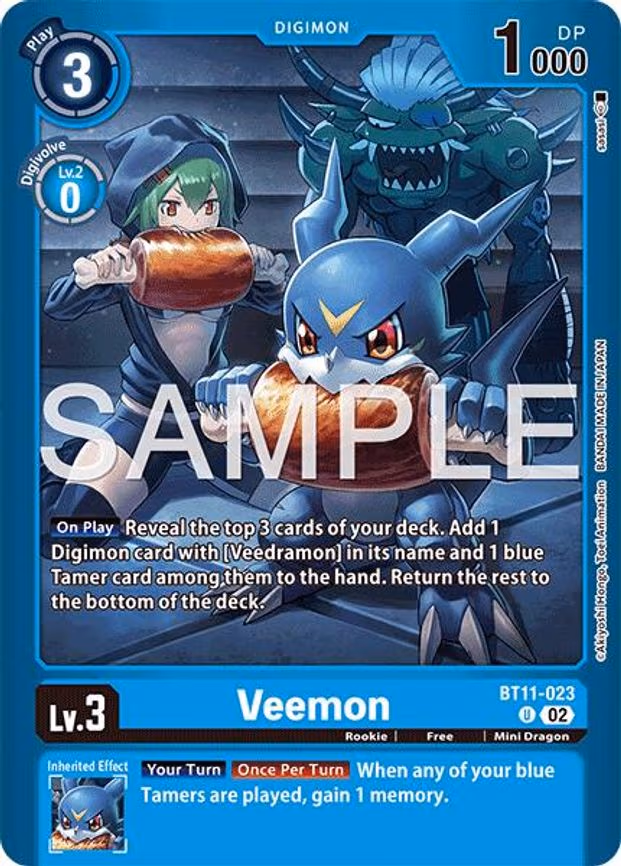 Veemon - Uncommon (BT11-023 U)
