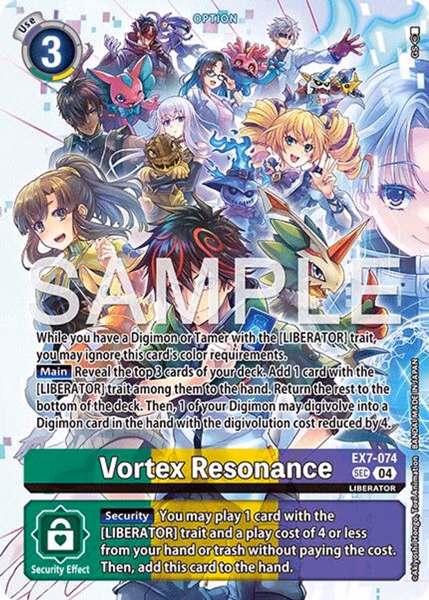 Vortex Resonance (Digimon Liberator Debuggers Set)
